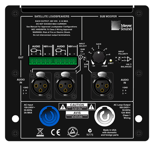 Meyer Sound MM-10ACX Активный сабвуфер, 440 Вт., 10"